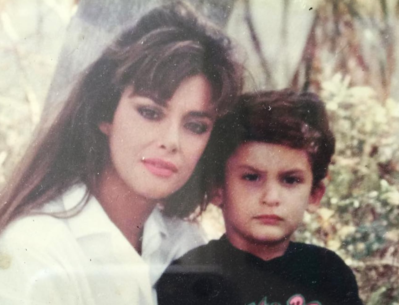 Pedro Antonio Torres y su mamá, Lucía Méndez