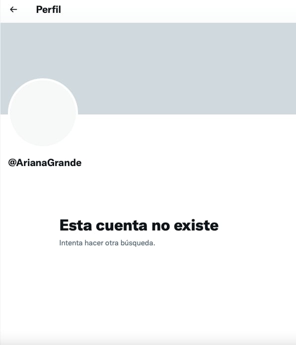 Ariana Grande cierra su cuenta de Twitter