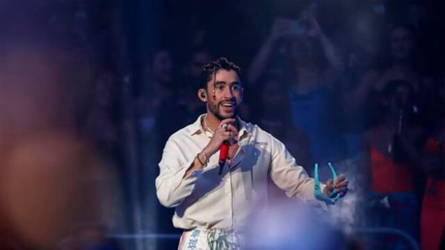 Bad Bunny, cantante.