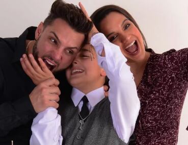 Nicola Porcella y su ex, Francesca Lazo