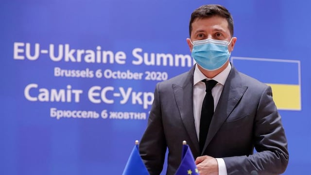 Vladímir Zelenski, presidente de Ucrania