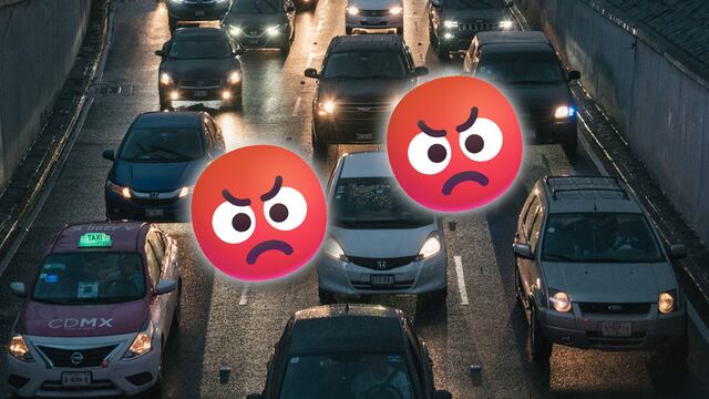Tráfico colapsa la CDMX hoy 8 de diciembre