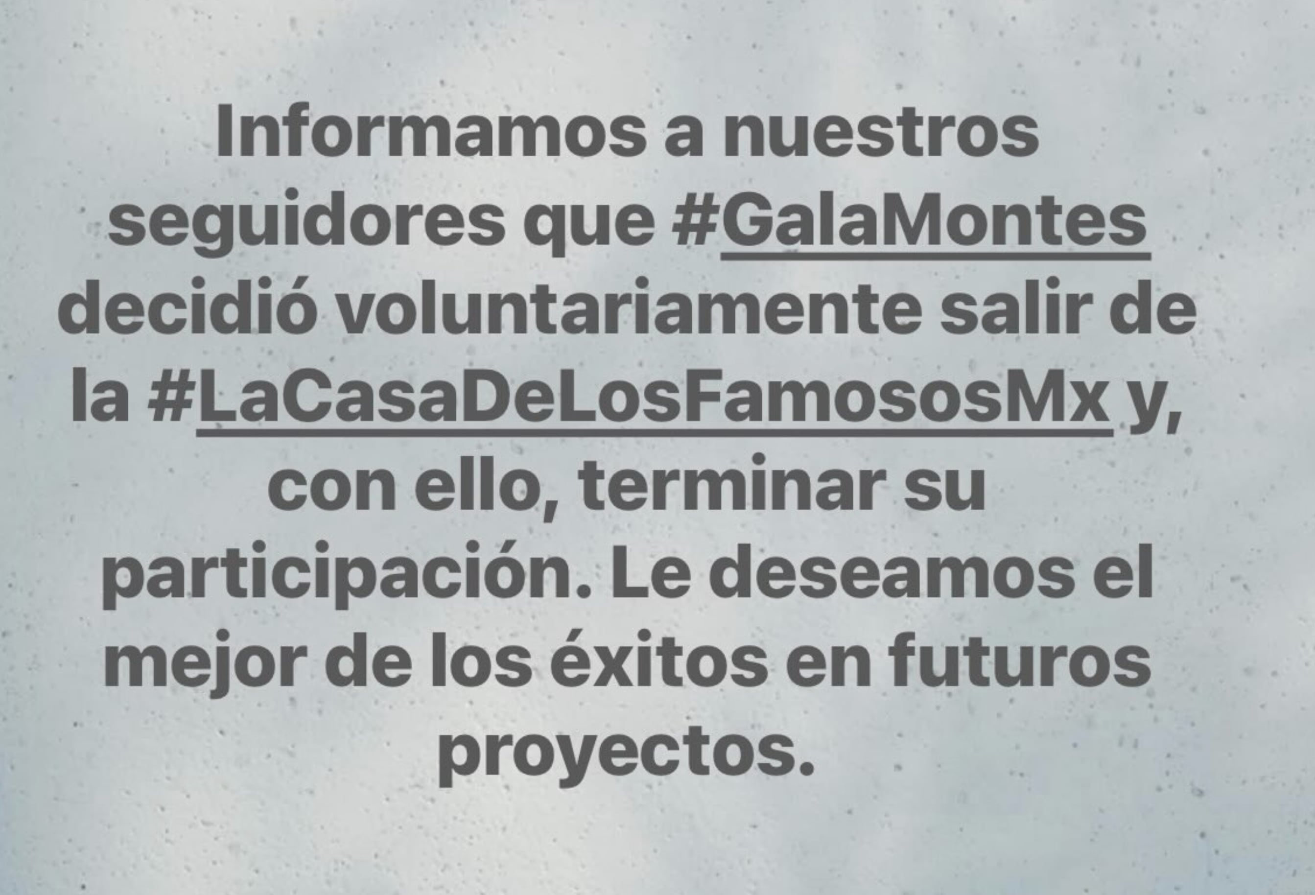 Gala Montes abandona La Casa de los Famosos 2026: ¿por qué salió?