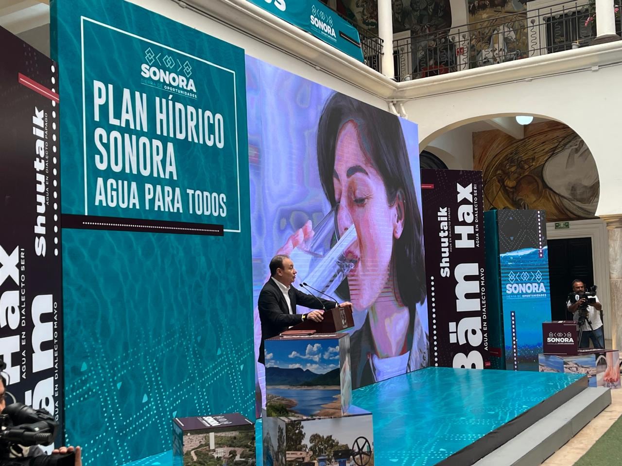 Alfonso Durazo presenta avances del Plan Hídrico Sonora Agua Para Todos