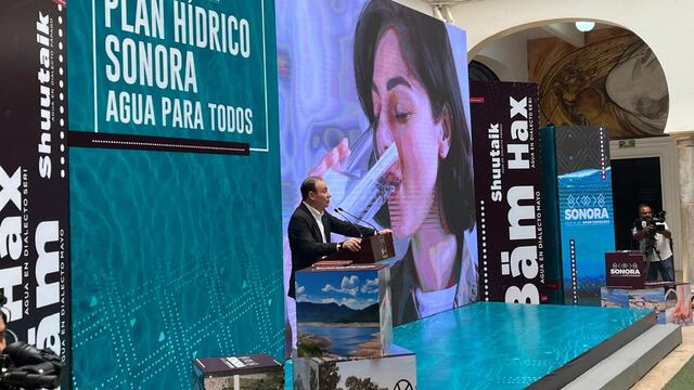 Alfonso Durazo presenta avances del Plan Hídrico Sonora Agua Para Todos