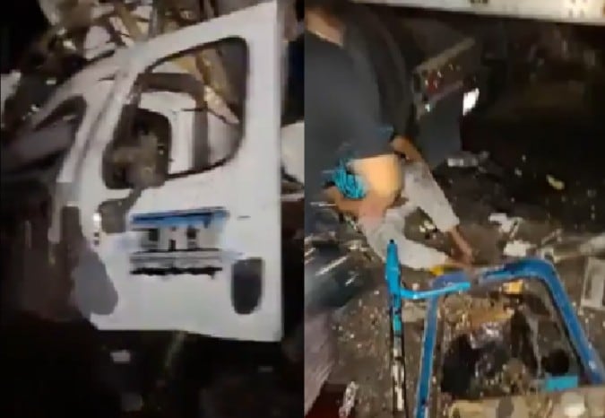 Choque en carretera Tepic-Mazatlán