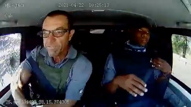 Camioneta de valores atacada en Sudáfrica