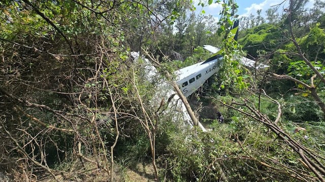 Aeronave de Aerus cae en Nuevo León