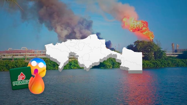 Reportan incendio en la Refinería Olmeca de Dos Bocas, Tabasco
