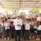 Alfonso Durazo regresó a Sonora a entregar programas sociales para estudiantes y madres de familia