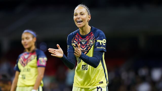 Janelly Farías, jugadora del Club América Femenil.