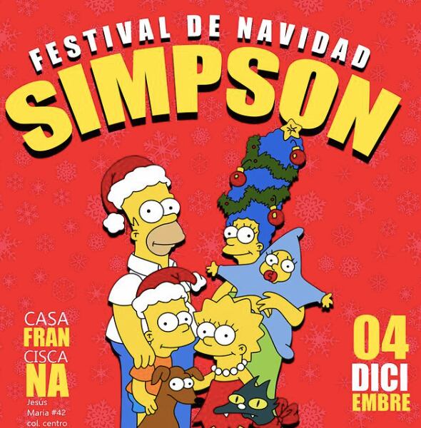 Festival de Navidad Simpson