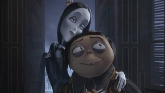 Ilustración de la Familia Addams.