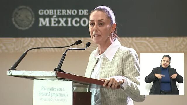 Claudia Sheinbaum en encuentro con el sector agropecuario