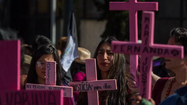 Protesta feminicidios