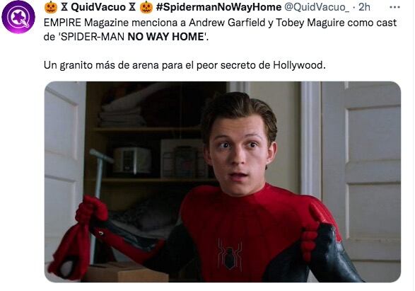 Tobey Maguire y Andrew Garfield en 'Spider-Man: No Way Home'