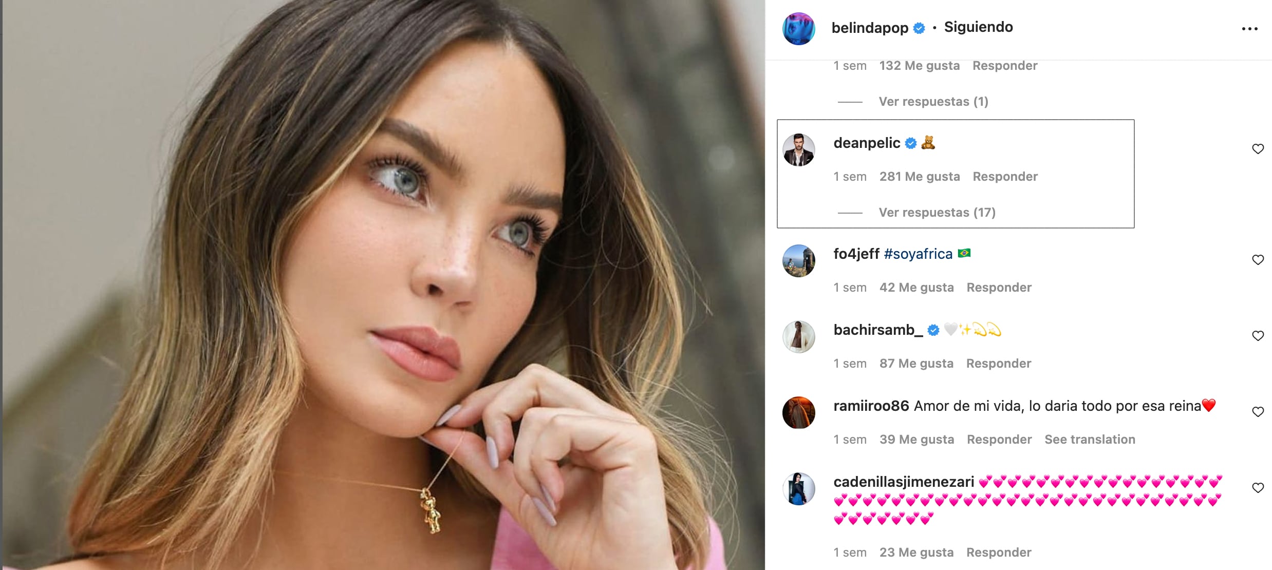 Belinda tiene nuevo pretendiente