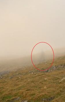 Supuesto fantasma captado por el ultramaratonista Chris Randall