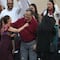 Claudia Sheinbaum y Marcelo Ebrard se saludaron de abrazo en cierre de pre campaña