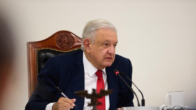 AMLO en su conferencia mañanera