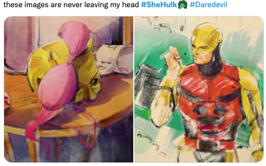 Reacciones a la aparición de Daredevil en She-Hulk