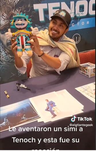 Tenoch Huerta recibe un Dr. Simi de Namor