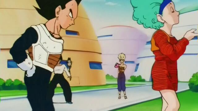 Vegeta y Bulma