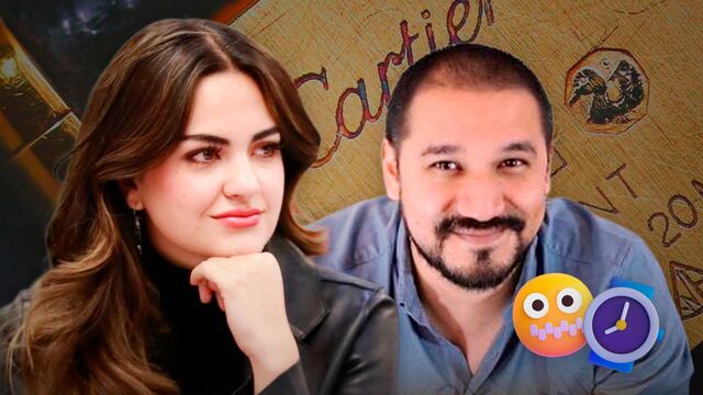 Andrea Chávez calla a reportero Jorge García Orozco tras acusación por supuesto reloj Cartier