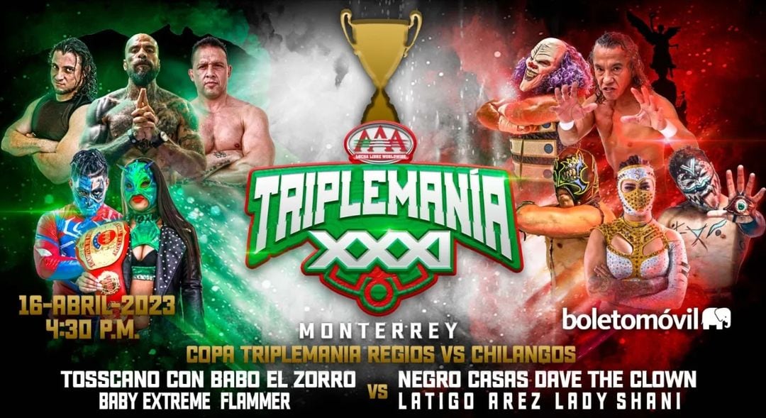 Cartelera Triplemanía 31