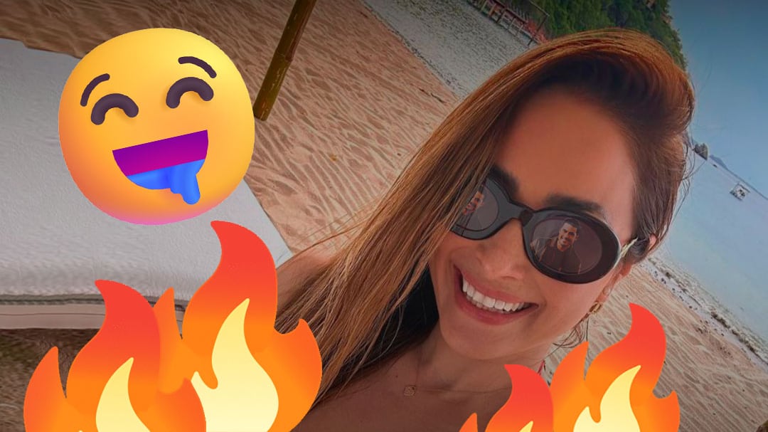 Cynthia Rodríguez ‘antoja’ a fans de Carlos Rivera con el reflejo que se ve en sus lentes (FOTO)