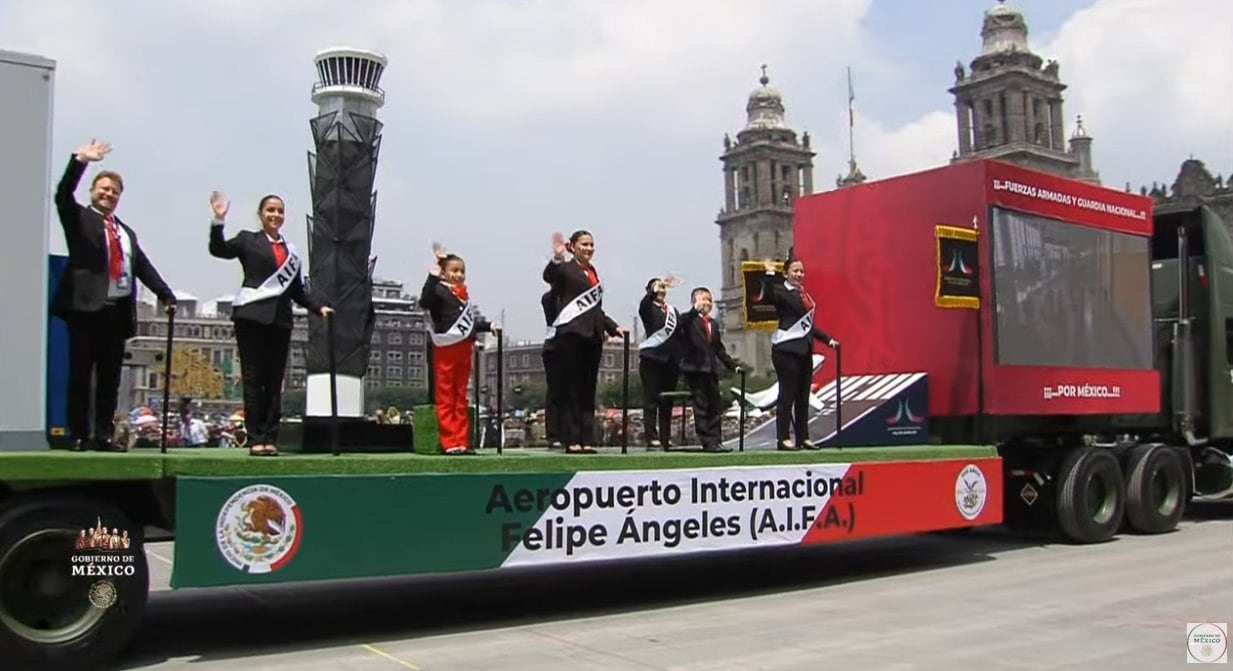 AIFA en Desfile Militar 2024