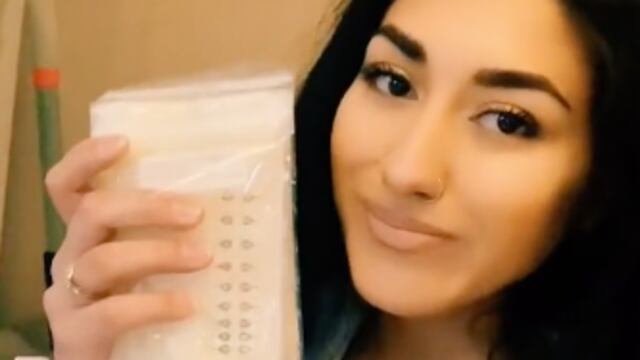 Vende su leche materna a fisicoculturistas