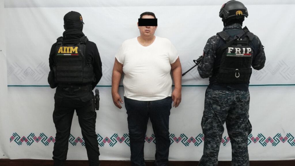 Detienen a Roger Iradier Roblero López, ‘El Peque’, vinculado al CJNG