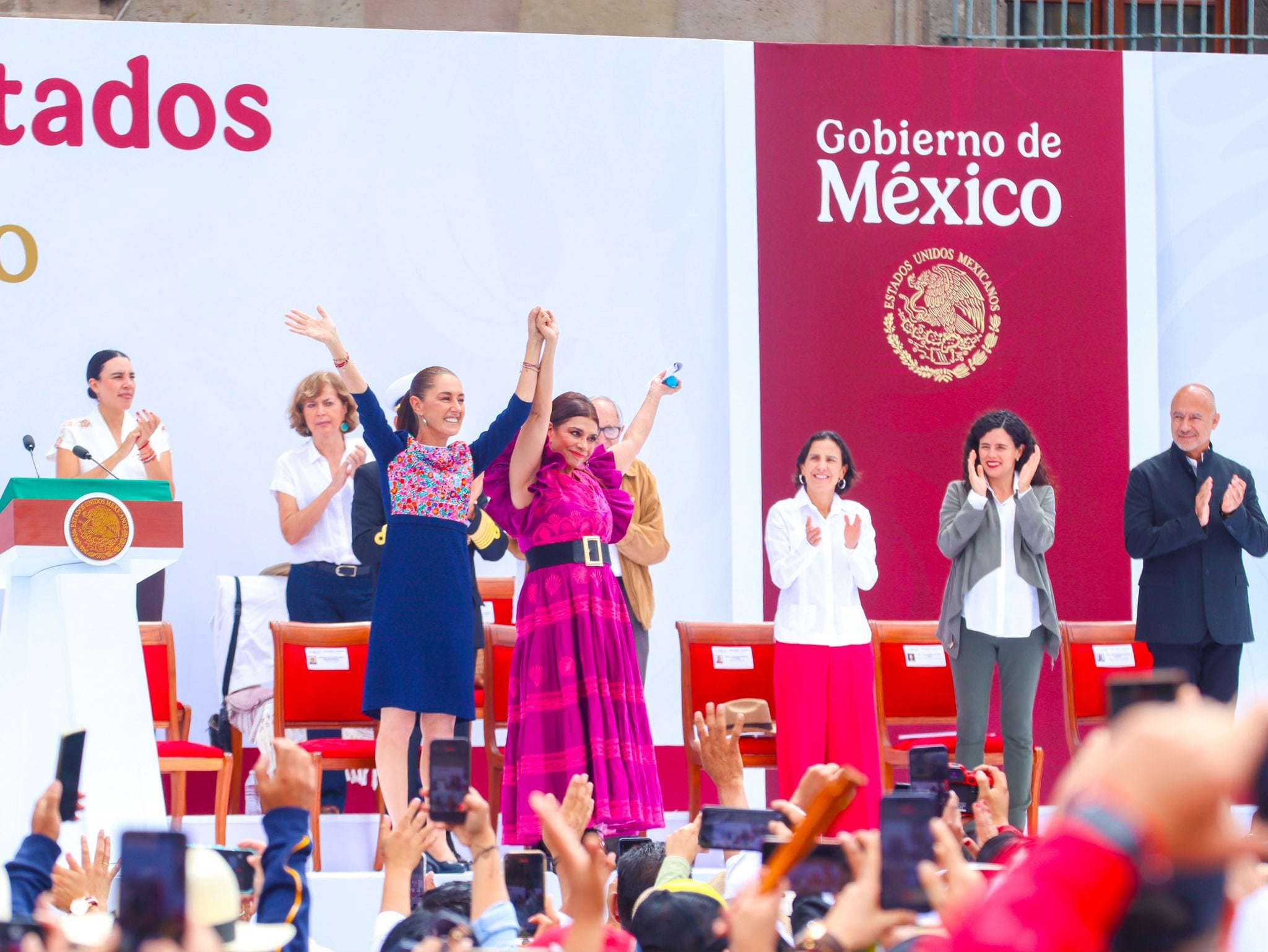 Claudia Sheinbaum cierra su gira por el Segundo Informe de Gobierno.