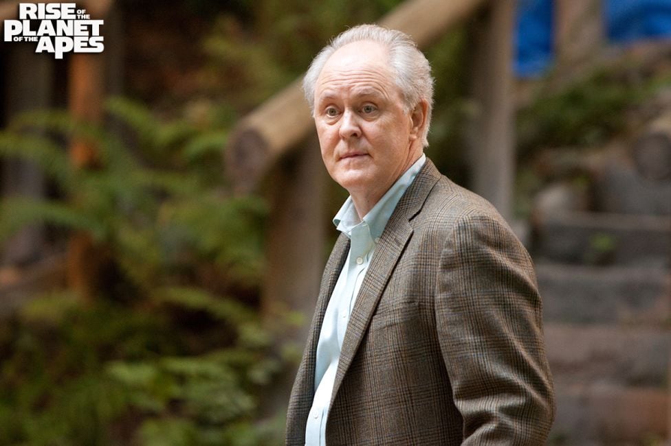 Jon Lithgow en El Planeta de los Simios: (R)Evolución