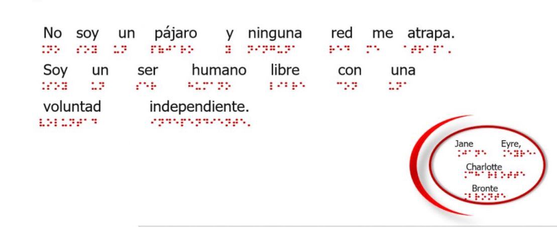 ¿Cómo felicitar en braille? 5 frases cortas y motivadoras que puedes imprimir