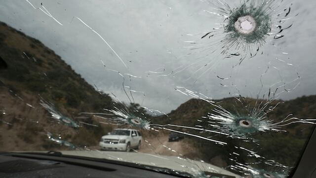 Varias personas llegaron de Estados Unidos