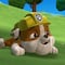 Dibujos de Rubble, el perrito constructor de Paw Patrol con temática de Pascua: 7 plantillas para imprimir y colorear