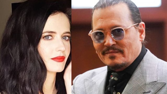 Eva Green y Johnny Depp