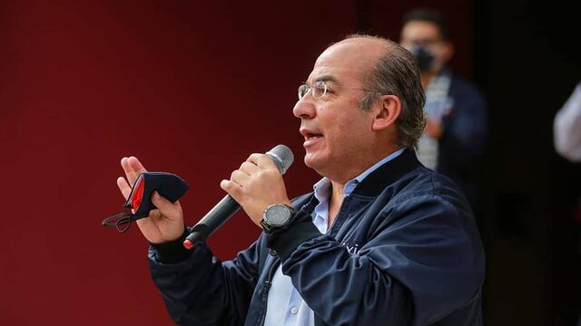 Felipe Calderón llamó a votar por los candidatos de Va por México para evitar que Morena obtenga la mayoría en el Congreso