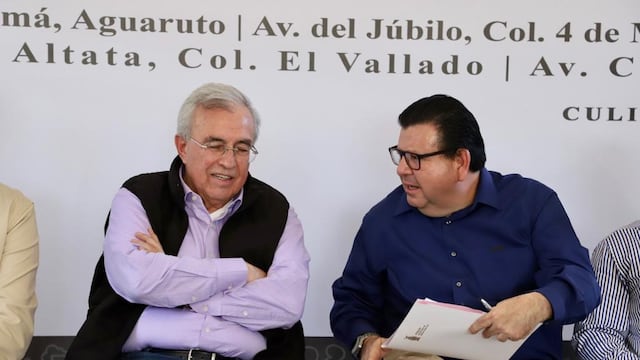 Rubén Rocha Moya inaugura calles pavimentadas en Culiacán
