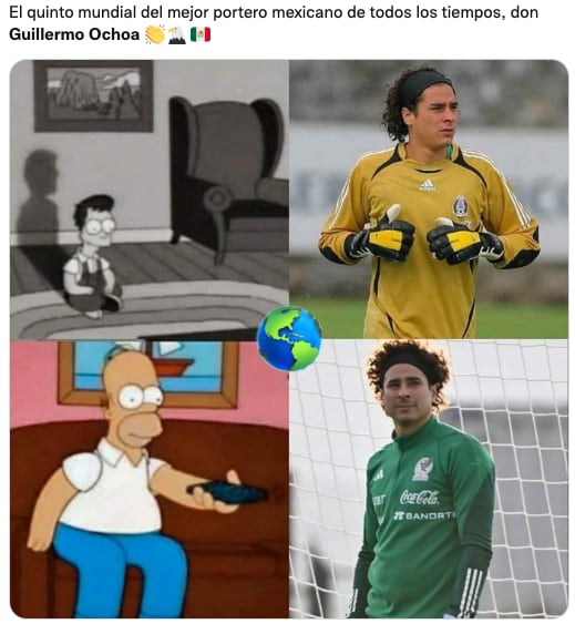 Memes festejan atajada de Memo Ochoa en Qatar 2022