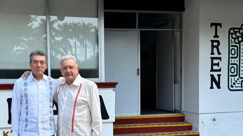 Rutilio Escandón participó en la reunión de evaluación del Tramo 1 del Tren Maya