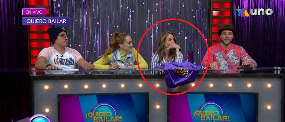 Flor Rubio y su emoción en ¡Quiero Bailar