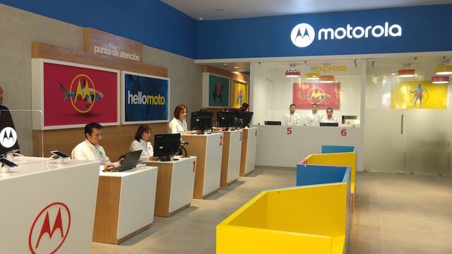 Centro de Servicio Flagship de Motorola.