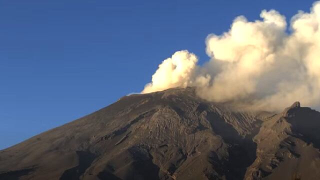 Volcán Popocatépetl hoy 19 de junio