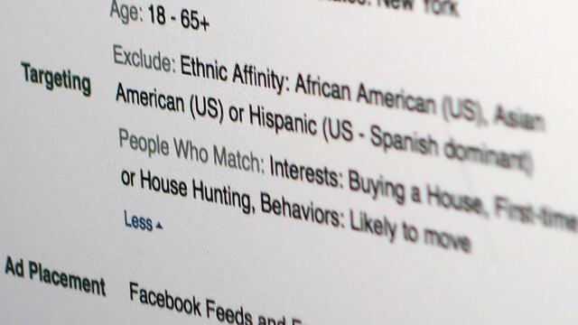 Desactivan ‘afinidad étnica’ en anuncios de Facebook