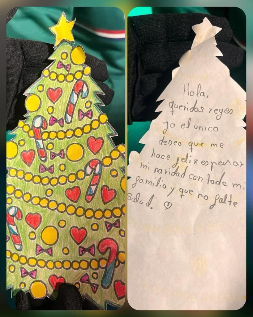 Carta de un niño a los Reyes Magos