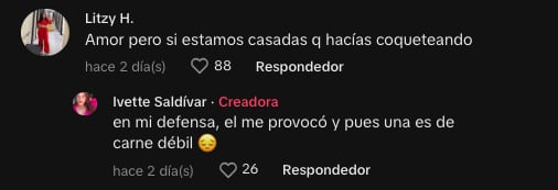 Ivette Saldívar habría sido la verdadera infiel en su historia