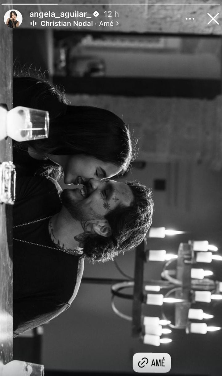 Ángela Aguilar y Christian Nodal